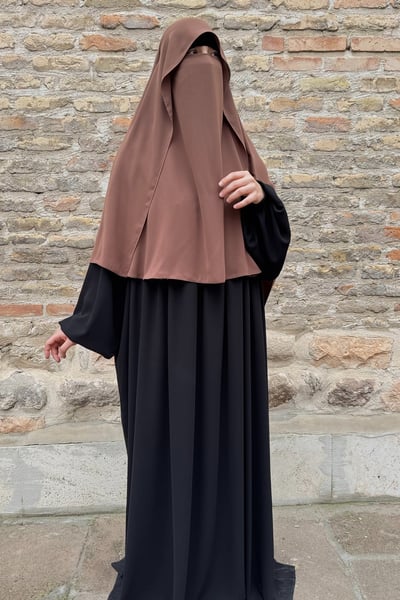 Büyük Boy Gölgeli̇ Meryem Sufle - Taba rengi