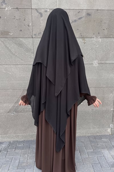 Üç Katlı Kelebek Model Arabia Peçe
