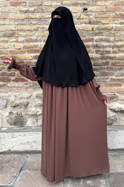 Büyük Boy Gölgeli̇ Meryem Sufle - Siyah