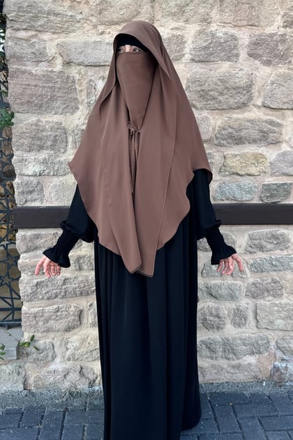 Mira Bağlamalı Gölgeli Sufle - Taba rengi