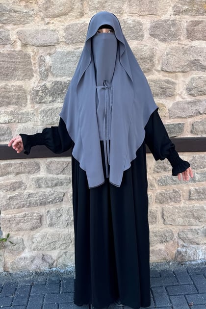 Mira Bağlamalı Gölgeli̇ Sufle - Gri