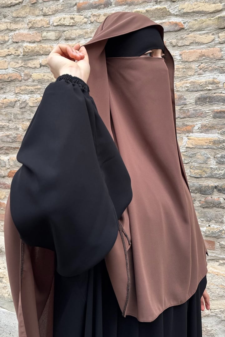 Büyük Boy Gölgeli̇ Meryem Sufle - Taba