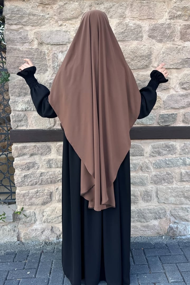 Mira Bağlamalı Gölgeli Sufle - Taba rengi