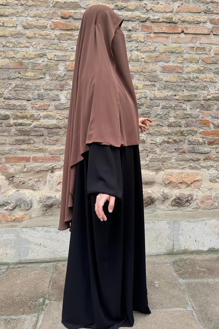 Büyük Boy Gölgeli̇ Meryem Sufle - Taba