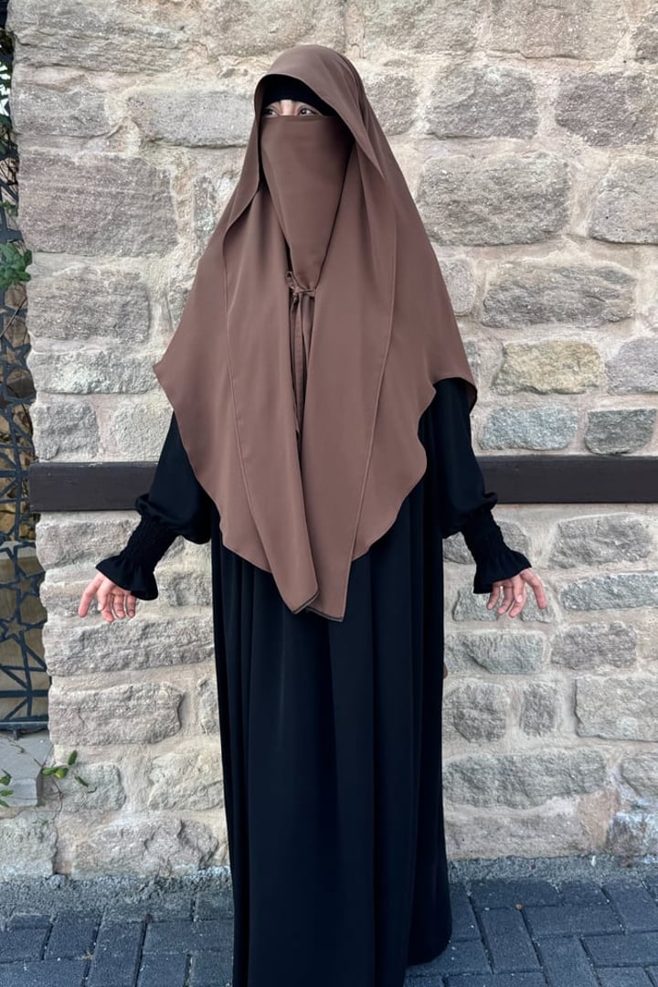 Mira Bağlamalı Gölgeli Sufle - Taba rengi