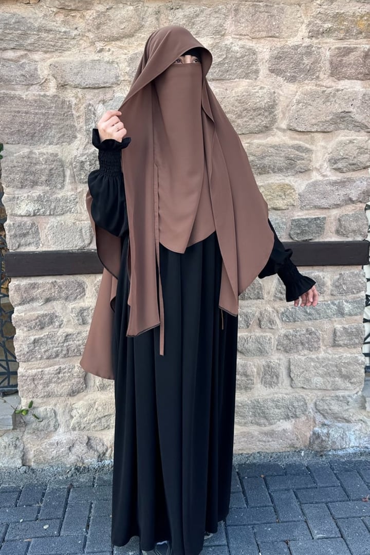 Mira Bağlamalı Gölgeli Sufle - Taba rengi