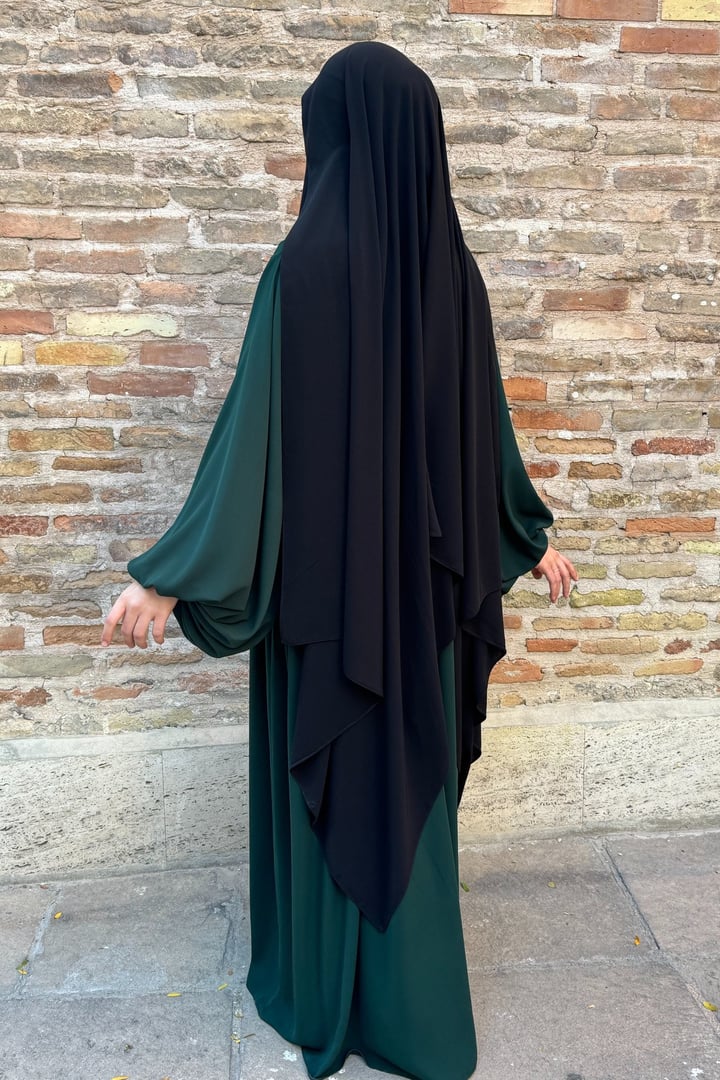 Pratik Gölgeli Şal - Siyah