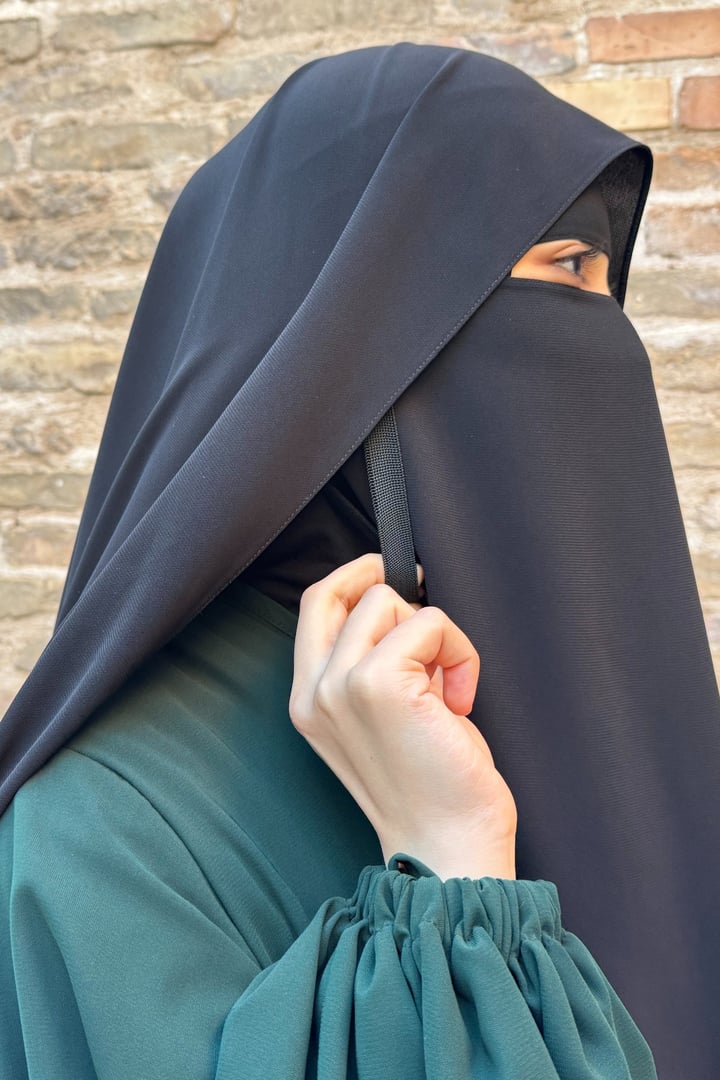 Pratik Gölgeli Şal - Siyah