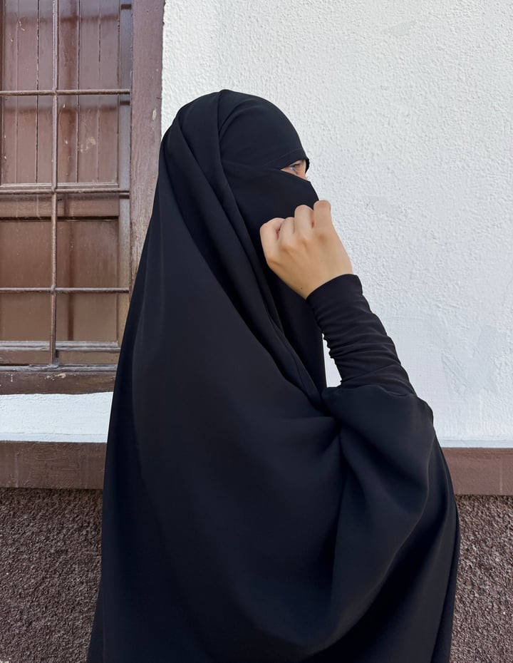 Afgan Çarşaf Takımı - Özel Dikim - Siyah